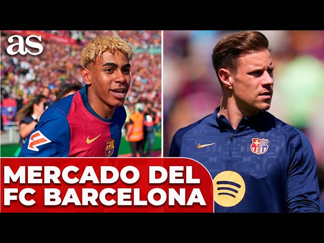 MERCADO FC BARCELONA | LAMINE hereda el "10" y la SALIDA de TER STEGEN es CLAVE