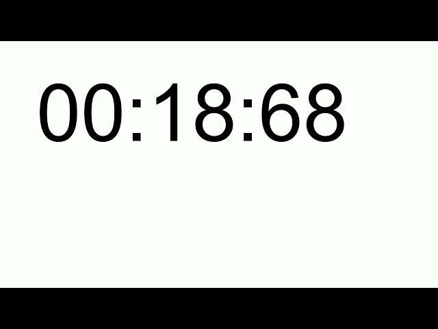 Countdown timer Part 1: 1-minute countdown
