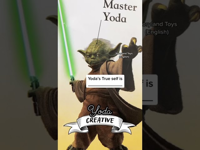 What is Yoda's True Self? Star Wars | tiktok effect Filter #shorts