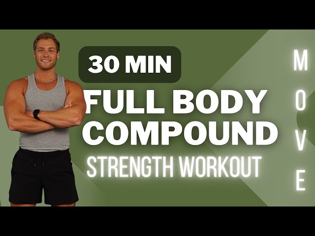 30 Minute Full Body Compound Strength with Dumbbells | Workout with Stratton