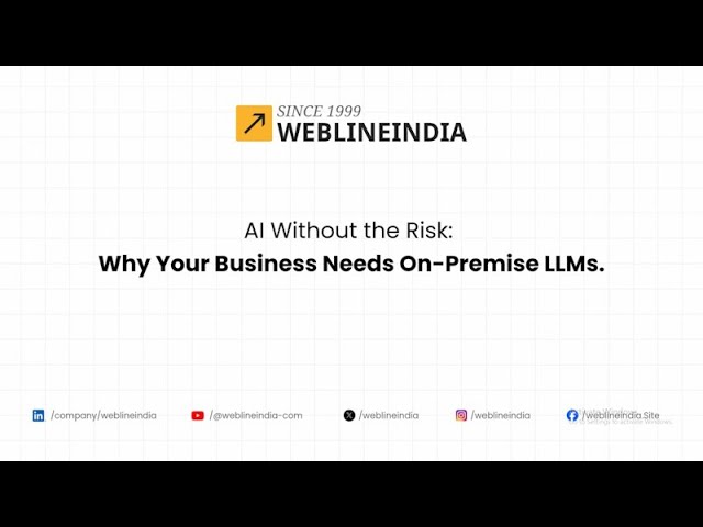 AI Without the Risk: Why Your Business Needs On-Premise LLMs