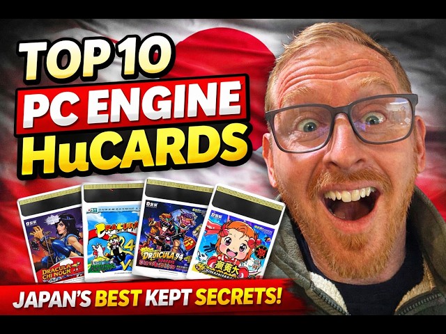Top 10 PC Engine HuCards (Japan's BEST Kept Secrets)