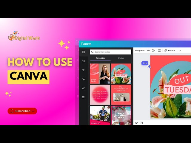 Canva for Beginners: About Canva | Canva Tutorial | How to use Canva 