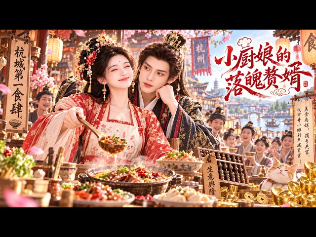 2026古装爆笑爽剧！人人看不起的小厨娘被迫嫁给落魄公子，凭一手绝世厨艺逆袭成为钱塘首富！  #古装 #穿越 #甜宠 #先婚后爱 #权谋 #爽剧 #爱情 #一口气看全集