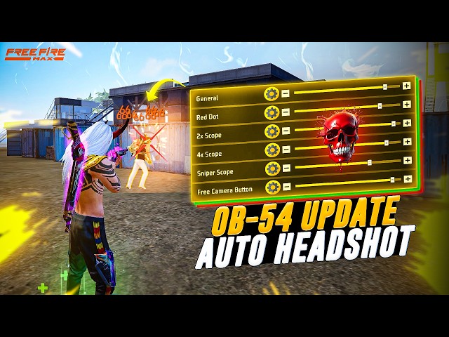 Free Fire Headshot Setting After OB54 Update 2026⚡Best Sensitivity Settings ⚙️| Sensitivity Setting