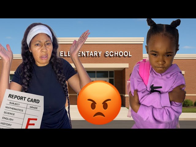 GIRL Lies About BAD REPORT CARD, She Instantly Regrets It! #skits #pranks