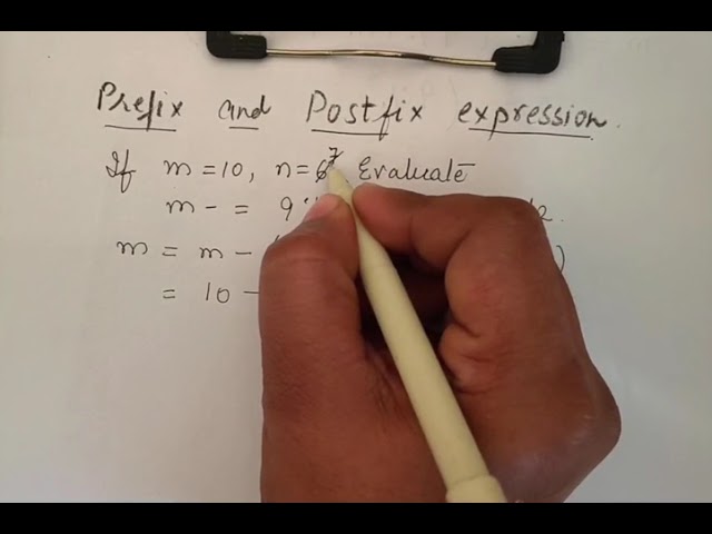 Prefix and postfix operators in Java 