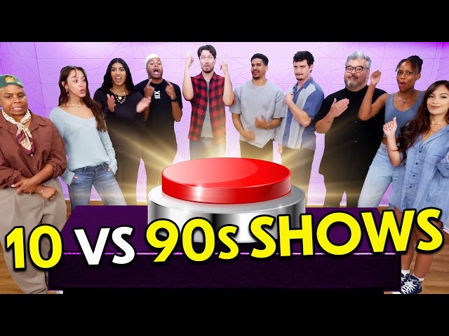 10 vs. 90s TV Show Trivia