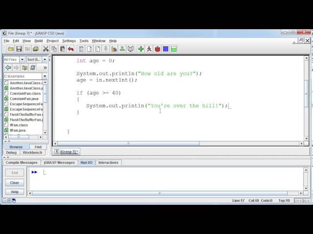 016 - If / Else Statements