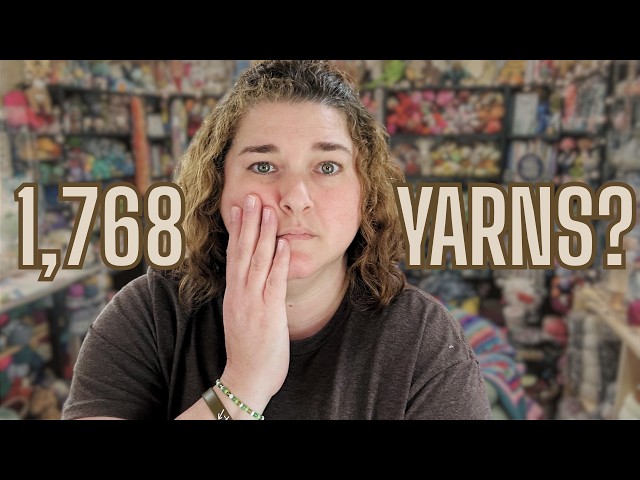 I Counted My Yarn Stash… and I Was NOT Ready for the Total 😳