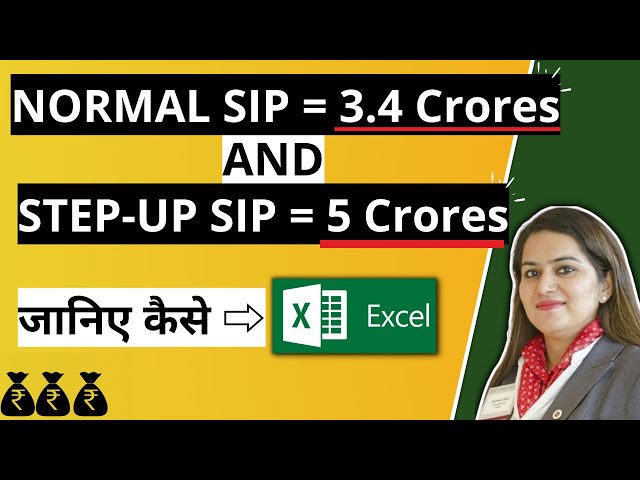 Step-Up SIP is BETTER than Normal SIP | Step-Up SIP Explained with EXCEL | Gurleen Kaur Tikku
