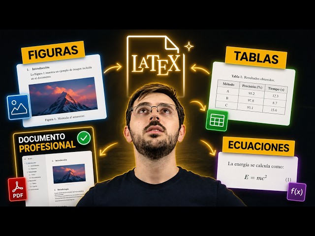 Learn to use figures, tables and equations in LaTeX