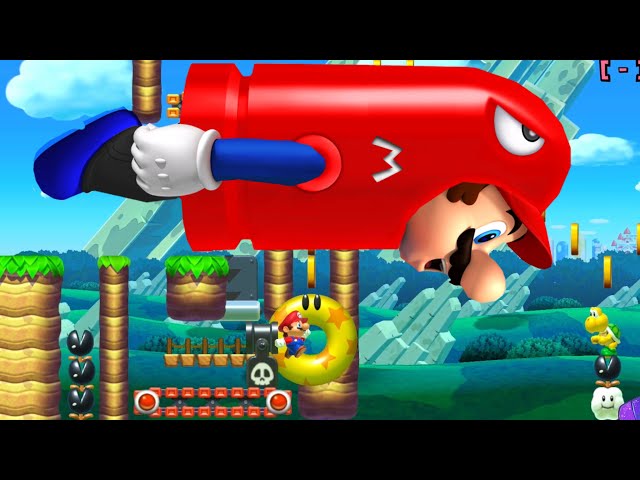 Super Mario Maker 2 🔧 The human cannonball 🔧 Ozone63