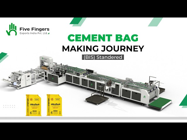 How Cement Bags Manufacturing as per Indian Standards | Complete Manufacturing Process