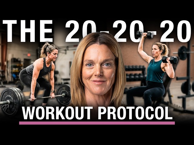 The 1-Hour Weekly Workout for Perimenopausal Women: 20/20/20 Protocol Explained