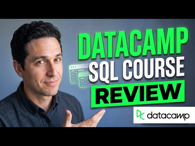 DataCamp SQL Course and Certification Review 2026