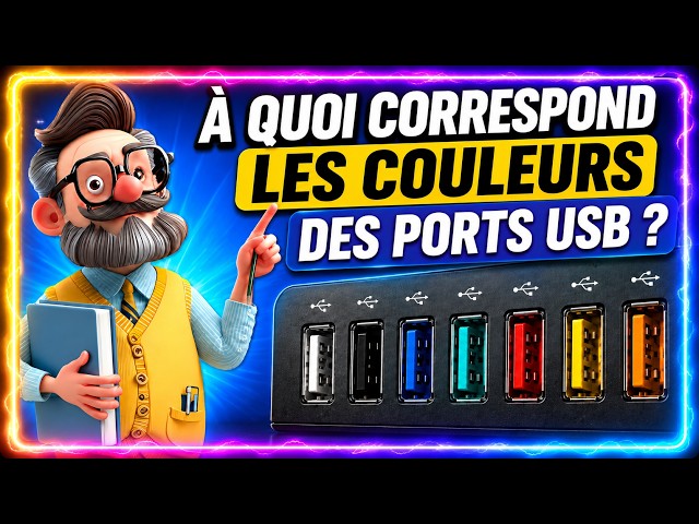A Quoi Correspond les couleurs des USB Voici Enfin La Réponse Révélée