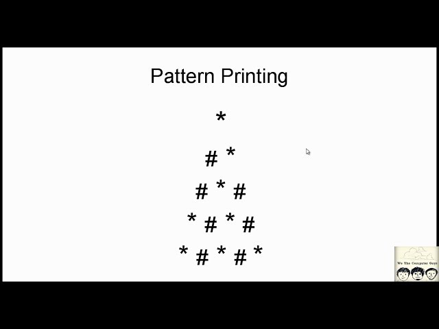 C Practical and Assignment Programs-Pattern Printing  11