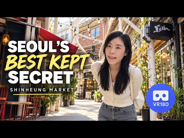 Hidden Alley Above Seoul: Coffee, Rooftop Views & Vintage Vibes in Sinheung Market