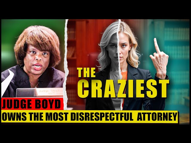 Judge Boyd SHUTS DOWN the Most DISRESPECTFUL Attorney in Court!