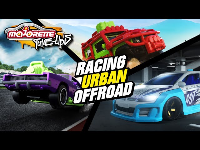 Majorette Tune Ups - Urban, Offroad, Racing Cars | Tune Your Car