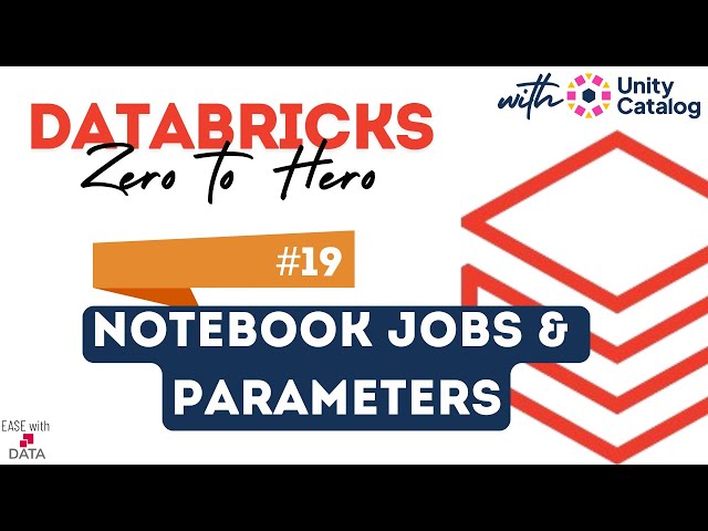 19 Orchestrating Notebook Jobs, Schedules using Parameters | Run Notebook from another Notebook