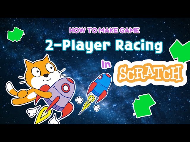 I Made a Two Player Racing Game in 4 MINUTES Scratch