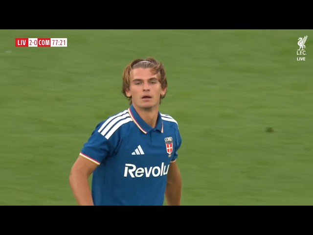 Nico Paz vs Liverpool | 26/27