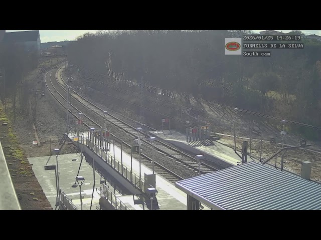 🔴 Fornells de la Selva Sud, Girona | Railcam en directe | ASAFEGI