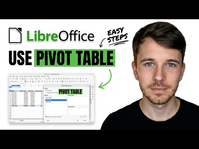 How to Use Pivot Table in Libreoffice Calc (Quick Guide)