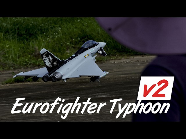 Freewing Eurofighter Typhoon V2 90mm Super scale EDF Jet