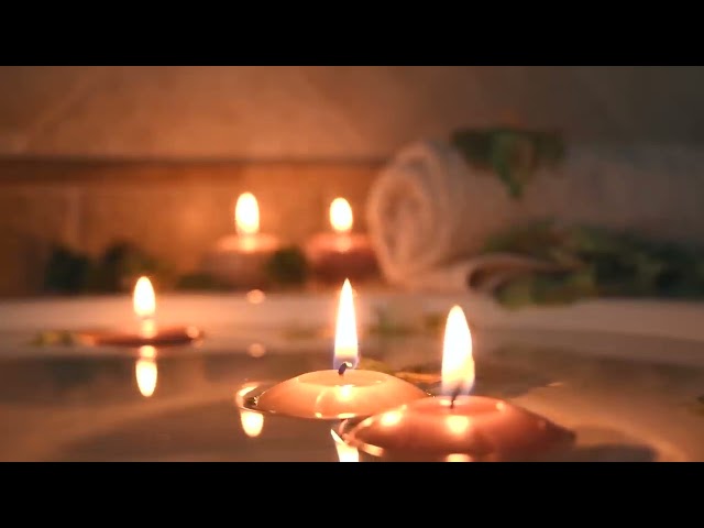 Rilassante sessione di meditazione SPA con candele || Musica Premium – 3 ORE