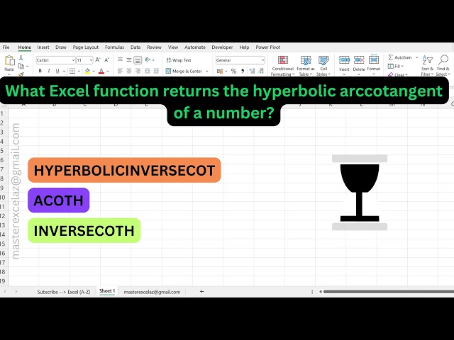 #280 - Excel formula question and answer
