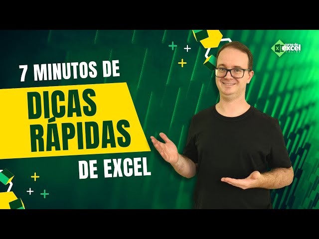 7 Minutes of Quick and Productive Excel Tips