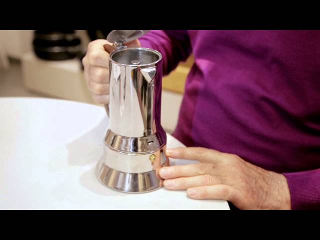 Richard Sapper's iconic espresso maker for Alessi