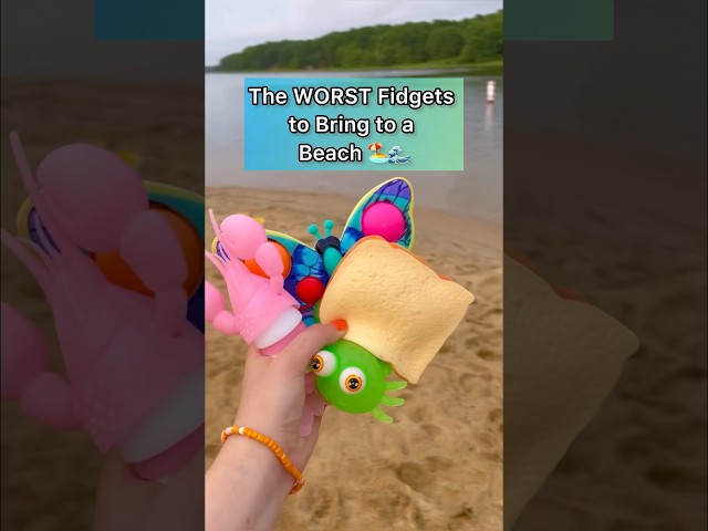 The WORST Fidgets to Bring to the Beach! 🏖🌊
