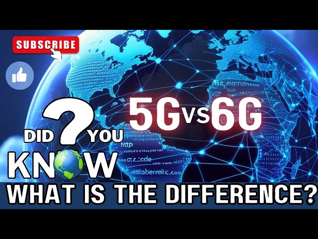5G vs 6G Explained: What’s the Real Difference?  Future of Connectivity #5G #6G #5Gvs6G #6GExplained