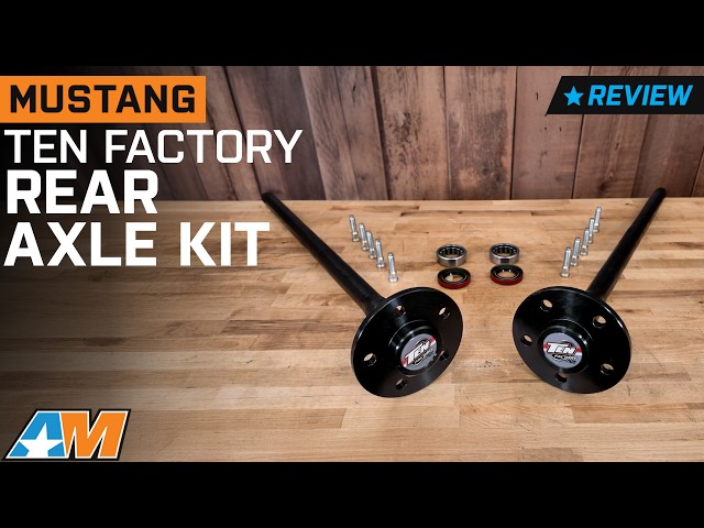2005-2014 Mustang Ten Factory 31-Spline Performance Rear Axle Kit Review & Install