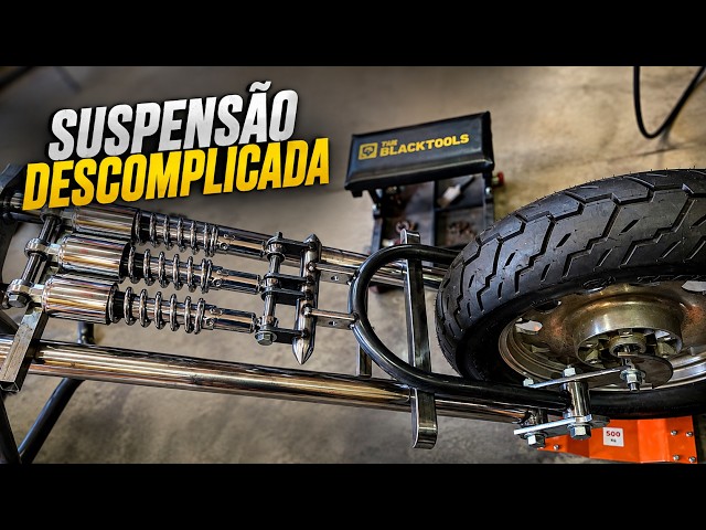 FRONT SUSPENSION WITH MOTORCYCLE SHOCKS | Metal On Wheels - S1:E19