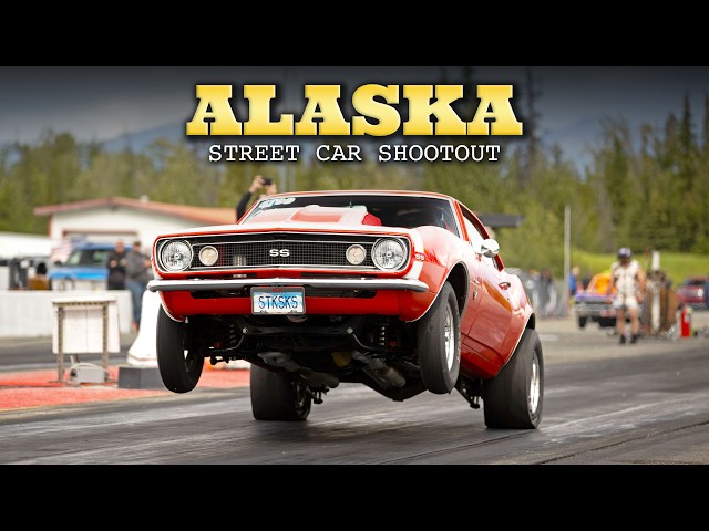 Alaska has some Unexpectedly FAST CARS.. (Alaska's ONLY Dragstrip)