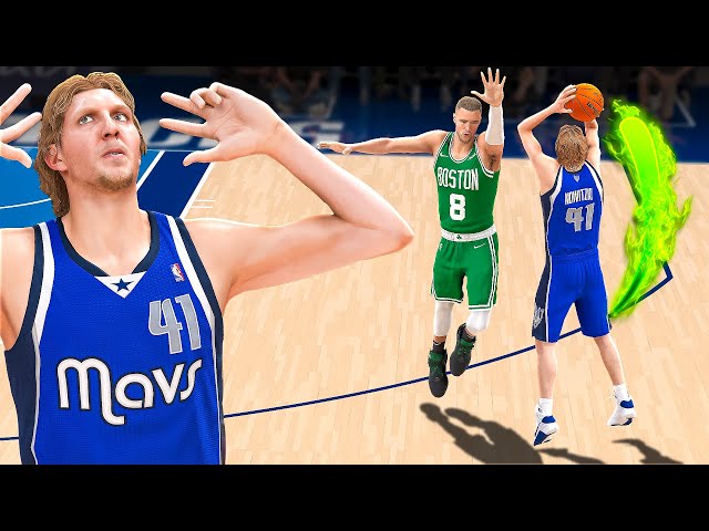 2011 Dirk Nowitzki 4th Quarter MASTERCLASS in NBA 2K25 Play Now Online