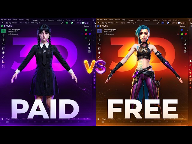 FREE vs PAID 3D AI Generators: Who Wins?