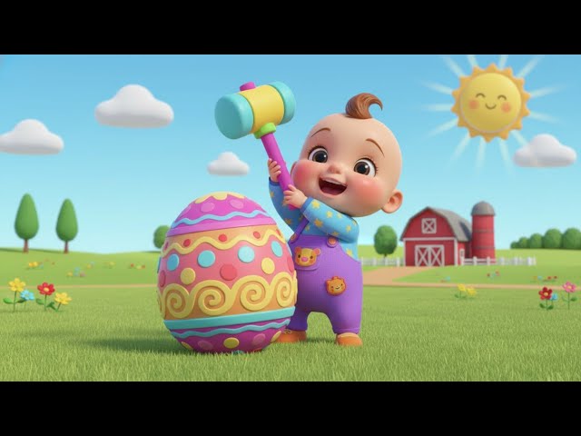 Surprise Eggs on the Farm Animals Song 🥚🐄 | Fun Learning for Kids | Nursery Rhymes & Baby Songs