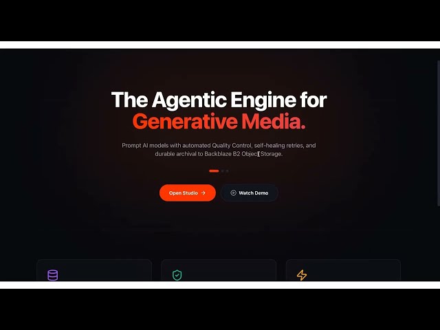 Genblaze Studio QC: Agentic AI Orchestration & Backblaze B2 Vault