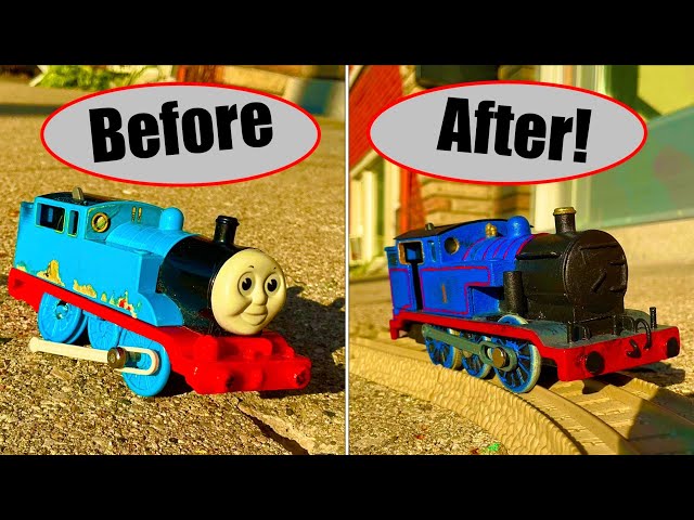 I made a realistic Trackmaster Thomas!￼￼