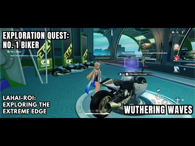 [Wuthering Waves Exploration Quest] No. 1 Biker: Start The Simulation Challenge