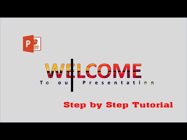 Motion Change Animated Welcome Slide Design in PowerPoint | Easy PPT Animation Tutorial