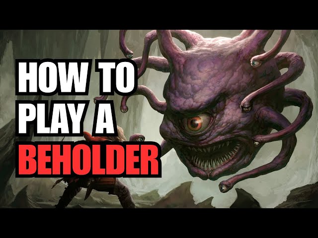 How to Run Beholders | D&D Monster Tactics - Monster Mechanics