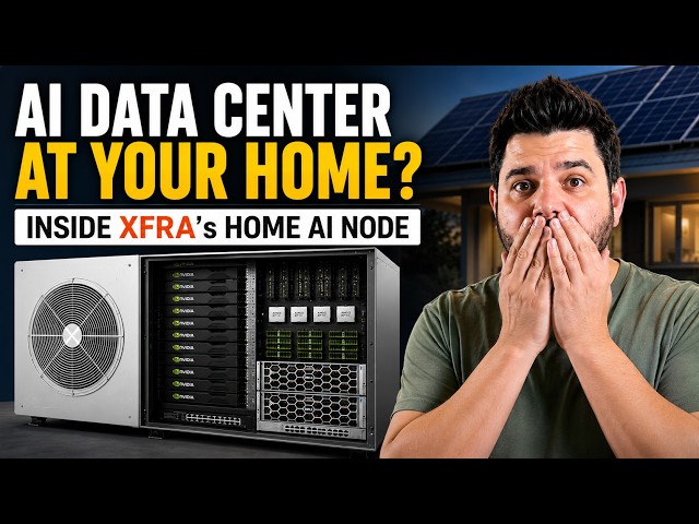 Would You Put a $500,000 AI Server in Your Home? | Sunrun, SPAN & XFRA Explained