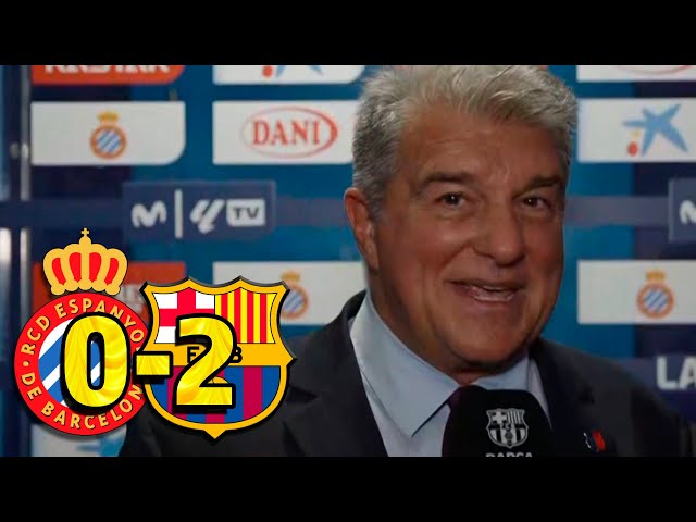 REACCIONES (2): RCD ESPANYOL 0-2 FC BARCELONA
